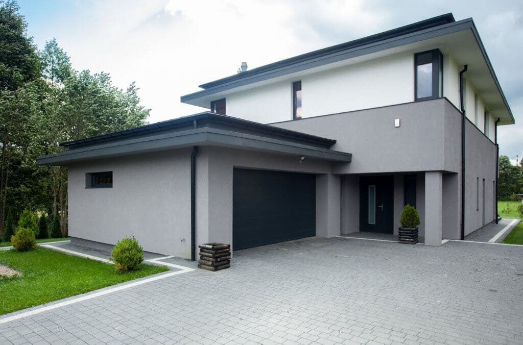 Maison contemporaine aux lignes modernes dans le Nord